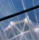 Profiled Polycarbonate Roof Sheet DIAMOND TILE EFFECT 2.8 mm 0.954x4 m, Gray