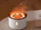 Air Humidifier and Aroma Diffuser with RGB LED Volcano Effect