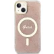 Guess IML 4G MagSafe case for iPhone 15 / 14 / 13 - pink