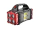 Portable LED COB Solar Flashlight with Powerbank Function, Red