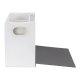 Maclean MC-479 Universal Cosmetics Organizer, 367x150x220mm, White