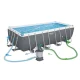 Bestway Power Steel Frame Pool 488x244x122 cm, 18-in-1