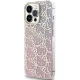 Hello Kitty iPhone 15 Pro Max Case IML Gradient Electrop Crowded Kitty Head, Pink