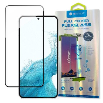 Tempered Glass Bestsuit Samsung Galaxy S22 3D Flexi Clear