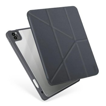 Apple iPad 10.2" 2019 / 2020 / 2021 Uniq Etui Moven Cover Case, Grey | Planšetes Vāciņš Maciņš Apvalks Grāmatiņa