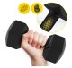 4Fizjo Bitumen Dumbbells 2 x 5 kg, Black