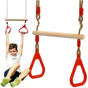 Kruzzel 00025383 Garden Swing - Gymnastic Trapeze, up to 100 kg