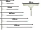 Window Cleaning Squeegee with Microfiber, Adjustable 160cm 2in1