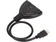 Automatic 3-Port 4K HDMI Switch, Black