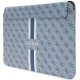 Guess 4G Printed Stripes cover for a 14" laptop - blue