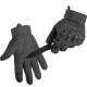 Trizand Military Sports Protective Motorcycle Gloves, Size L, Black