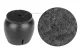 Silicone Furniture Leg Caps with Felt 12-16mm, 16 pcs, Black