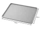 Silicone Protective Washing Machine Mat with Raised Edge 59x49 cm, Grey