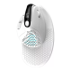 Delux M618XSD BT+2.4G RGB Wireless Vertical Ergonomic Computer Mouse, White