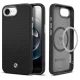 Spigen Enzo Aramid Mag Case for iPhone 16e / 17e Black