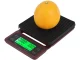 Electronic Kitchen Coffee Scale with Timer 5kg / 0.1g, Brown