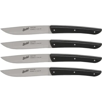 Berkel Steak Knife Set 4-Piece, Black
