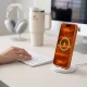 Tech-Protect Magmat Magsafe CC Case for iPhone 18 Pro / 17 Pro with MagSafe, Matte Orange