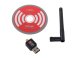 USB WiFi Adapter 1200Mbps Wireless Network Card with 9dBi High Gain Antenna for PC