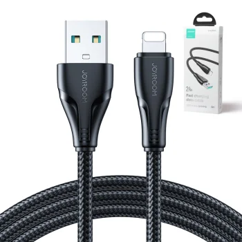 Joyroom Surpass Series A11 USB-A to Lightning Cable 2.4A 1.2m - Black