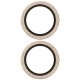 PanzerGlass Hoops Glitter Tempered Glass Lens Screen Protector iPhone 17 / 16 / 16 Plus - Gold