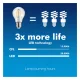 Maclean MCE268 LED Filament Bulb E27, 8W, 3000K, Warm White
