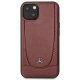 Mercedes iPhone 15 Case Leather Urban Bengale, Red