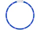 LED light-up collar for dogs and cats, adjustable, USB, 47 cm, blue