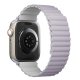 Uniq Revix Magnetic Strap for Apple Watch 42/44/45/49mm, Lilac/White