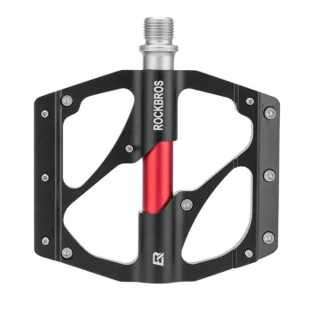 Rockbros 2020-12BBK Aluminum Bicycle Pedals - Black