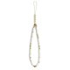 Guess Heishi Beads Phone Strap - White Pendant