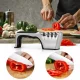 4-Stage Manual Knife Sharpener for Kitchen Knives and Scissors, Grey