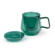 Bredemeijer Livorno Tea for One Set 290ml Glass 165042, Green