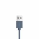 Mini galda ventilators USB, pelēks