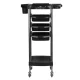 Gabbiano FX11-A Hairdressing Trolley Black