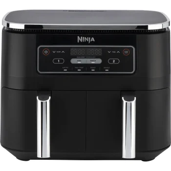 Ninja AF200EU Dual Zone 4-in-1 Air Fryer, 7.6L, Black