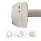 QCY H2 Pro ENC Bluetooth 5.3 Over-Ear Headphones, White