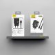 Dudao A26TCEU PD QC 25W GaN USB-A USB-C Wall Charger with USB-C Cable - Black