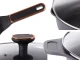 Deep Frying Pan with Lid and Non-Stick Coating, Cast Aluminium