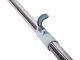 Rubber floor squeegee with telescopic handle, 50 cm, adjustable, green