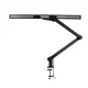 Glow L05 Curved Manicure Treatment Desk Lamp with Clamp, Black