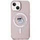 Чехол Karl Lagerfeld для iPhone 15 IML Choupette MagSafe, розовый