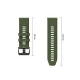 Tech-Protect Iconband Pro strap for Garmin Fenix 51 mm, green and black