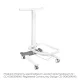 Pedicure Foot Basin Trolley Comfort with Lift Function, 24-47 cm