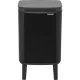 Brabantia Bo Hi Waste Bin 4 L, Matt Black