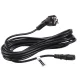 Maclean MCTV-801 Power Cable, 3 Pin, EU Plug, 5m