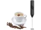 Mini Milk Frother Black