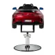 Kids Hairdressing Chair Car Gabbiano Mercedes, Red