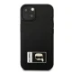 Karl Lagerfeld Ikonik Patch Case for iPhone 13 mini, Black