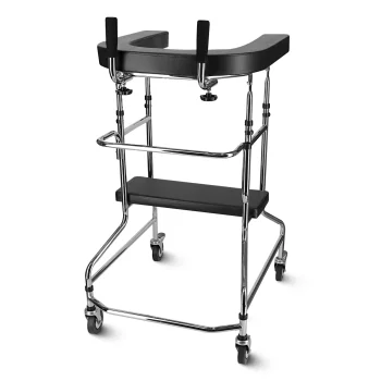 4FIZJO Forearm Gutter Walker with Seat and Wheels